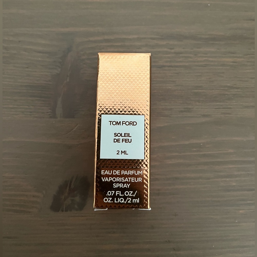 Tom Ford Soleil de feu ☀️ sample